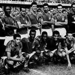 imagem do Brasil campeo na Copa de 1958