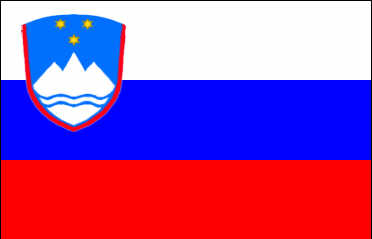 Bandeira da Eslovênia
