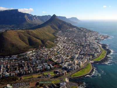 Panormica da Cidade do Cabo - frica do Sul