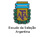 escudo da Seleção Argentina
