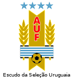 escudo da Seleção Uruguaia