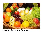 foto mostrando alimentos ricos em sais minerais e vitaminas.