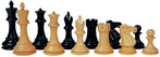 Imagem com todas as peças do tabuleiro de xadrez.