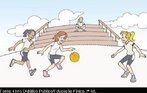 Imagem referente ao captulo "O jogo  jogado e a cidadania  negada", do Livro Didtico Pblico do Paran (Educao Fsica 2 Ed.). <br> <br> Palavras-chave: jogos, brincadeira, Livro Didtico Pblico.