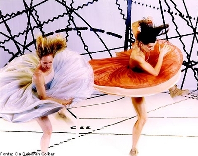 “Rota”, título de um dos espetáculos da Companhia de Dança Deborah Colker.
<br>
<br>
Palavras-chave: dança, expressão corporal, Deborah Colker, Rota.