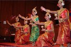 Royal Ballet do Camboja, dana folclrica tradicional do Camboja. <br> <br> Palavras-chave: dana, dana tradicional cambojana, Camboja.