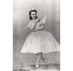 Imagem de Anna Sobeshchanskaya como Odette na primeira montagem (1877). <br> <br> Palavras-chave: dança, balé dramático, O Lagos dos Cisnes, Tchaikovsky.