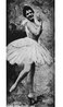 Imagem de Pierina Legnani como Odette, (Teatro Mariinsky, 1895). <br> <br> Palavras-chave: dança, balé dramático, O Lagos dos Cisnes, Tchaikovsky.