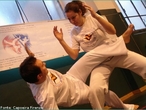 De acordo com a Diretriz Curricular de Educao Fsica, a capoeira poder ser relacionada ao Contedo Estruturante lutas, e contedo bsico capoeira. A capoeira  uma prtica corporal da cultura afro-brasileira, cujos elementos so importantes para entender a histria do Brasil.  <br> <br> Palavras-chave: capoeira, luta, cultura afro-brasileira.