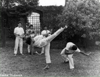 De acordo com a Diretriz Curricular de Educao Fsica, a capoeira poder ser relacionada ao Contedo Estruturante lutas, e contedo bsico capoeira. A capoeira  uma prtica corporal da cultura afro-brasileira, cujos elementos so importantes para entender a histria do Brasil.  <br> <br> Palavras-chave: capoeira, luta, cultura afro-brasileira.