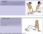 Imagem referente ao capítulo "Capoeira: jogo, luta ou dança?", do Livro Didático Público do Paraná (Educação Física 2ª Ed.). <br> <br> Palavras-chave: lutas, capoeira, Livro Didático Público.