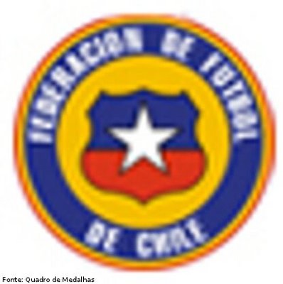 Imagem referente ao escudo da Seleção de Futebol do Chile.
<br><br>
Palavras-chave: esporte, futebol, escudo, Chile.

