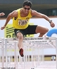 Anselmo Gomes da Silva - 110 metros com barreira. <br><br> Palavras-chave: esporte, atletismo, 110 metros com barreira.