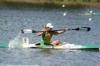 Bruna Gama, atleta que representou o Brasil nos Jogos Pan-americanos Rio 2007. <br><br> Palavras-chave: esporte, canoagem, Jogos Pan-americanos.