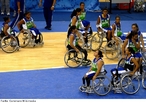 Seleção brasileira feminina de basquetebol em cadeira de rodas nos Jogos Parapan-americanos Rio 2007. <br><br> Palavras-chave: esporte, basquetebol, Jogos Parapan-americanos, pessoas com nessecidades especiais, basquetebol em cadeira de rodas.