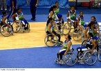 Seleo brasileira feminina de basquetebol em cadeira de rodas nos Jogos Parapan-americanos Rio 2007. <br><br> Palavras-chave: esporte, basquetebol, Jogos Parapan-americanos, pessoas com nessecidades especiais, basquetebol em cadeira de rodas.